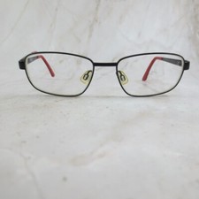Puma Eyeglasses Frame PJ00110COS 001 Kid's Black/Red Metal Full Rim 51-16-130