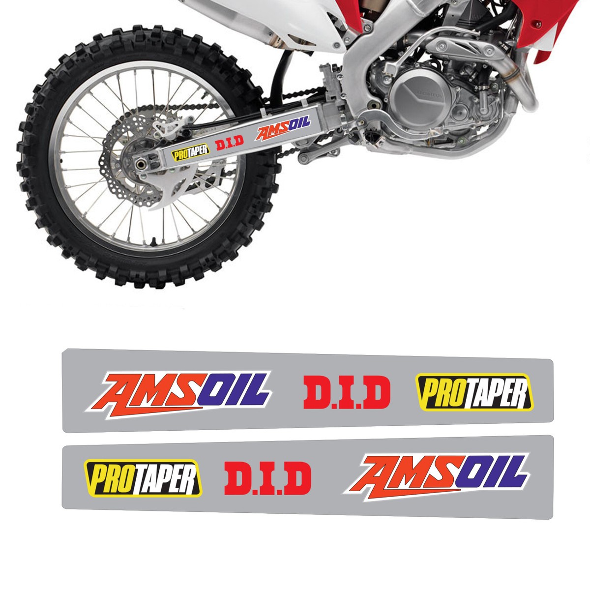 Accossato Bremsbeläge Für Honda CRF 450 X (ab 2005) – Organische Mischung, Hohe Modulationsfähigkeit