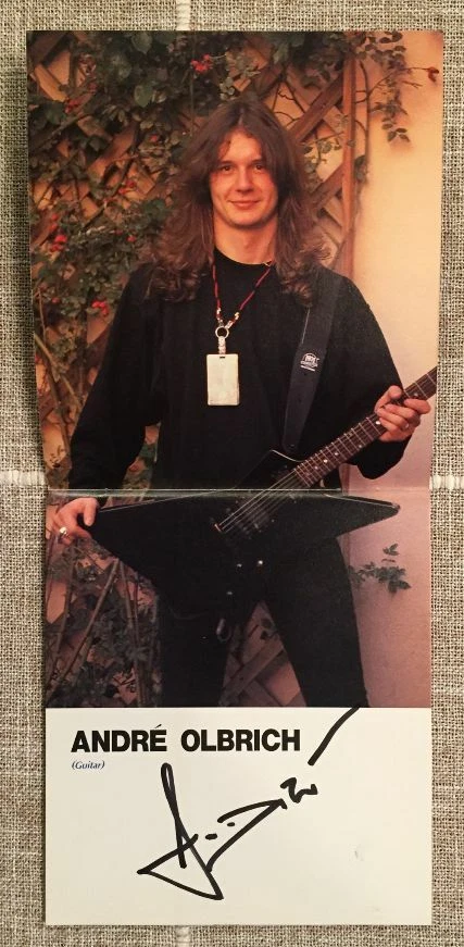 Blind Guardian - Imaginations From The Other Side + 2 (Japan CD) Signed by 3 - Image 4 of 4