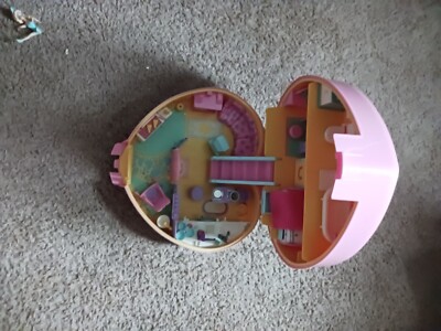 Vintage Lucy Locket. Pink Heart playset. Bluebird. 1992. Super