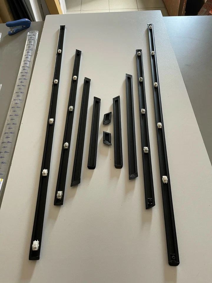 Juego de molduras de panel de puerta Mercedes Benz W201 190E 10 piezas Foto 4 de 4