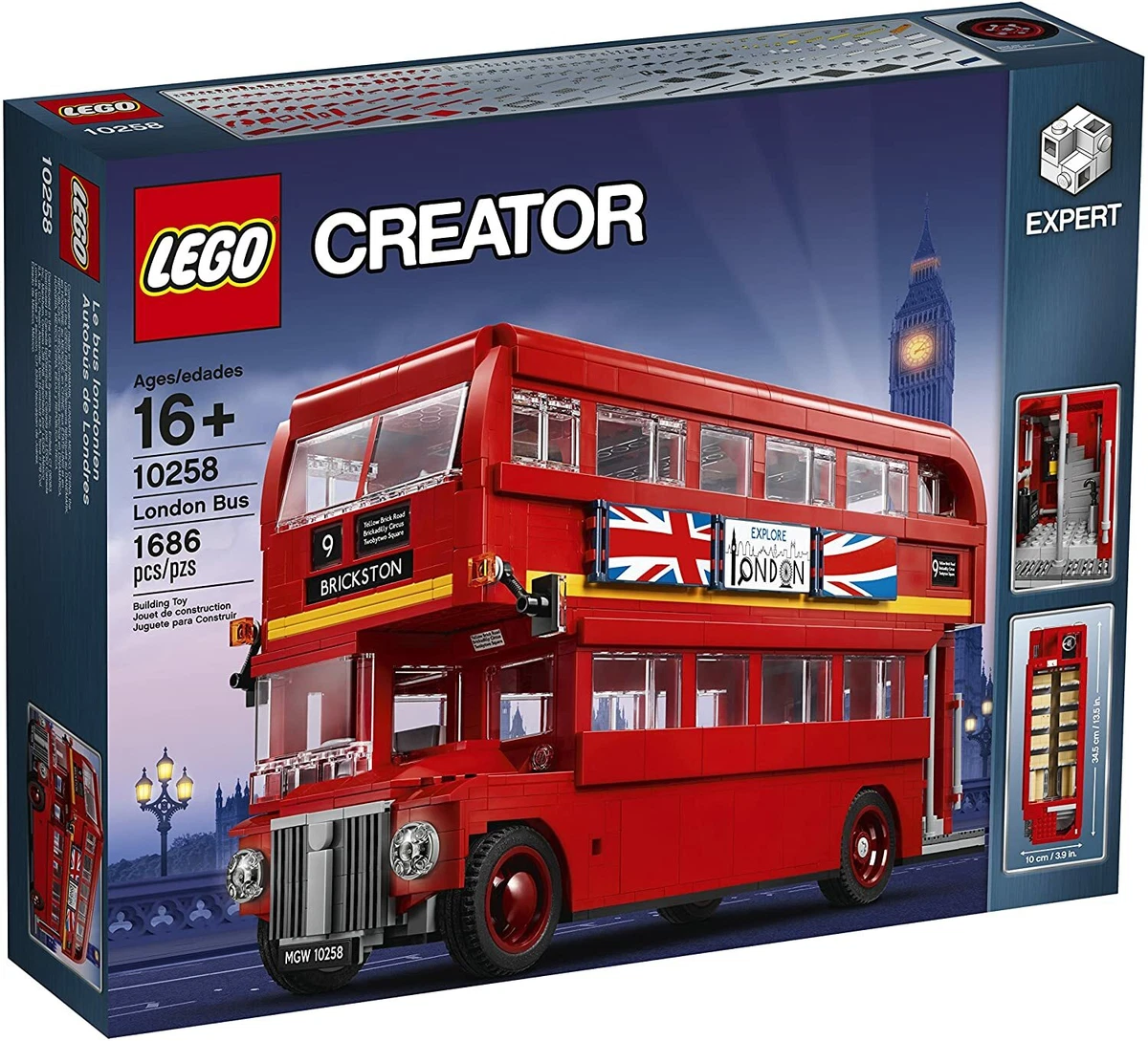 Creator Expert Bus 10258 [1686 Pieces 16+ Expert Vehicle Series] NEW | eBay