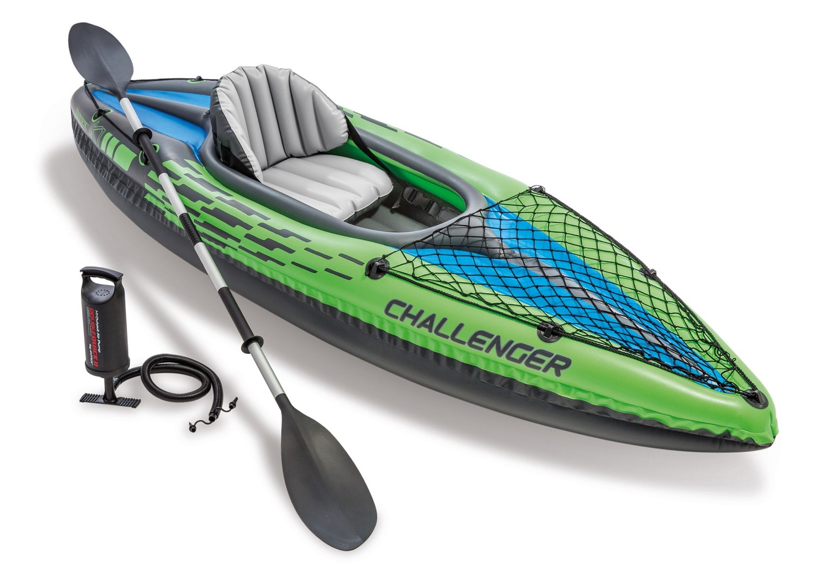 1 Person With Oars And Pump Green/blue
