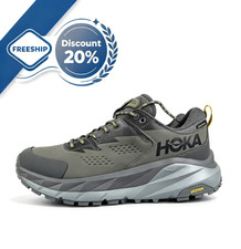 Hoka Kaha 2 Low GTX Series Outdoor Trail Hiking Shoes - Rock Grey 1118586-CGGS