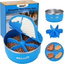 Edelstahl Anti-Schling Napf Fressnapf Azul Para Perros Comedero