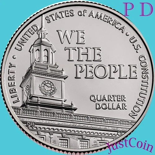 2026 U.S. CONSTITUTION JAMES MADISON P&D TWO UNC QUARTERS SET * PRESALE Aug 26th