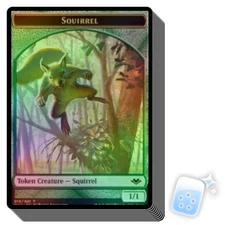 10 pcs FOIL SQUIRREL TOKEN (15/21) Modern Horizons Magic MTG MINT CARD