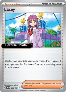 Lacey 114/131 Prismatic Evolutions Reverse Holo