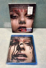 Carrie (Blu-ray & DVD, 2013, 2-Disc Set) w/ Lenticular Slipcover