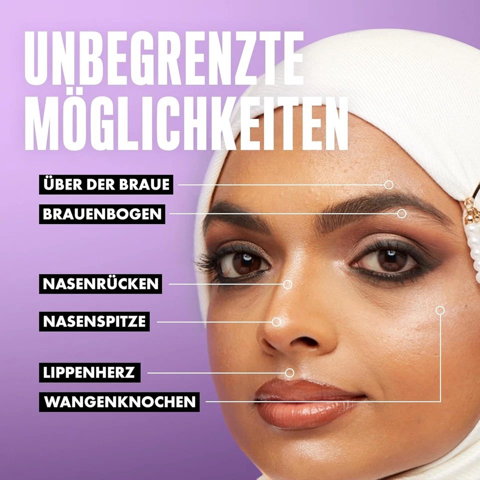 NYX Professional Makeup Schimmernder Highlighter Stift 02 Vanilla Ice Cream - Bild 3 von 4