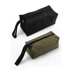 Zipper Tool Bag Multi Purpose Oxford Cloth Wide Opening Portable Tool Pouch