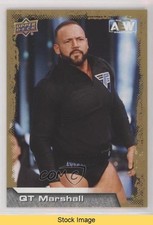 2022 Upper Deck AEW All Elite Wrestling Gold QT Marshall #16 READ 0th7
