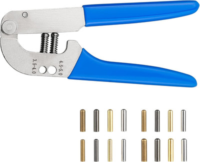 Shoelace Tips Tools with 64 Pcs Bullet Aglets, Tips Repair Replacement Tool Plie