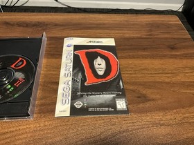 D Sega Saturn Complete With Manual Tested And Works