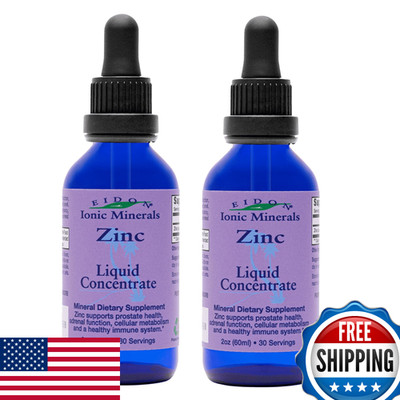 Eidon Ionic Minerals Liquid Zinc Concentrate - Sulfate Supplement Drops