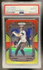 2022 Panini Prizm Tom Brady Red and Yellow #/44 Buccaneers PSA 10 GEM MINT