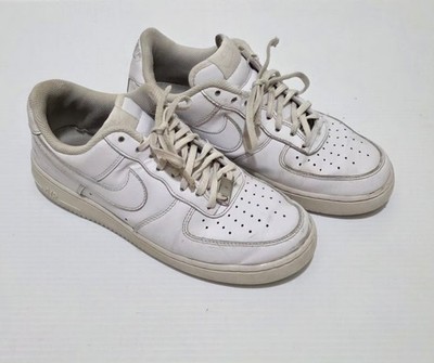 Nike Mens Air Force Ones White Size 7.5 - CW2288-111