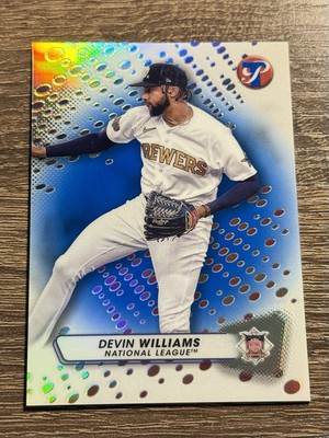 2023 Topps Pristine - Devin Williams Blue /75 - Brewers