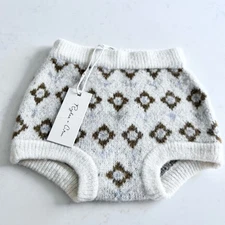 Rylee & Cru Knit Jaquard  Bloomer  in Vintage Floral NWT 18/24 months