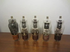 Lot of 5 Type 807 Tubes - RCA GE Amperex Hytron - Hickok Tested