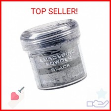 Ranger Inks Bulk Buy 3-Pack Embossing Powder 1 ounce Jar Black EPJ-373473