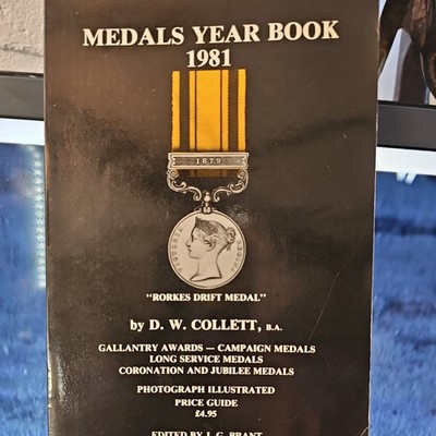 COLLETT, D. W Medals yearbook 1981 1981 Paperback