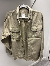 Carhartt FR Flame Resistant Shirt Medium Excellent Condition