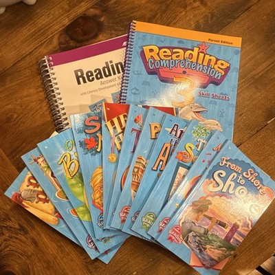 Abeka Grade 3 Readers, Reading Key, & Reading Comprehension Skill Sheets Key Set