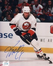 Roman Hamrlik Signed Autographed 8x10 NY Islanders Skating Hockey Photo ACOA