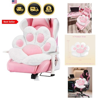 Cat Paw Cushion Chair Comfy Kawaii Plush Seat Cushions Lazy Pillow for Gamer ...