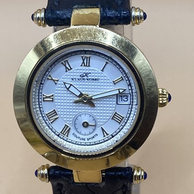 Klaus-Kobes Couture Sports Stainles Steel Gold Plated womens watch model.KLL1913