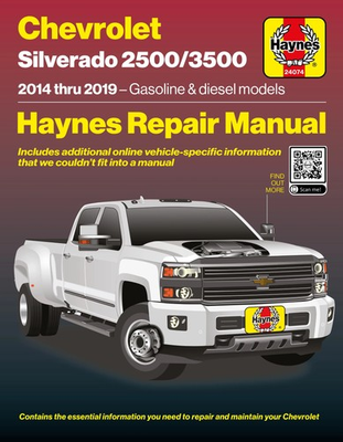 #ad Chevrolet Silverado 2500 3500 2014 2019 Haynes shop service Repair Manual book $49.95