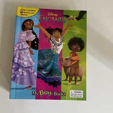 NEW & SEALED Disney Encanto My Busy Book Includes 10 Figurines & Playmat