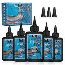 VIDA ROSA 500g UV Resin Upgraded Low Viscosity and Low Shrinkage Kit with High.