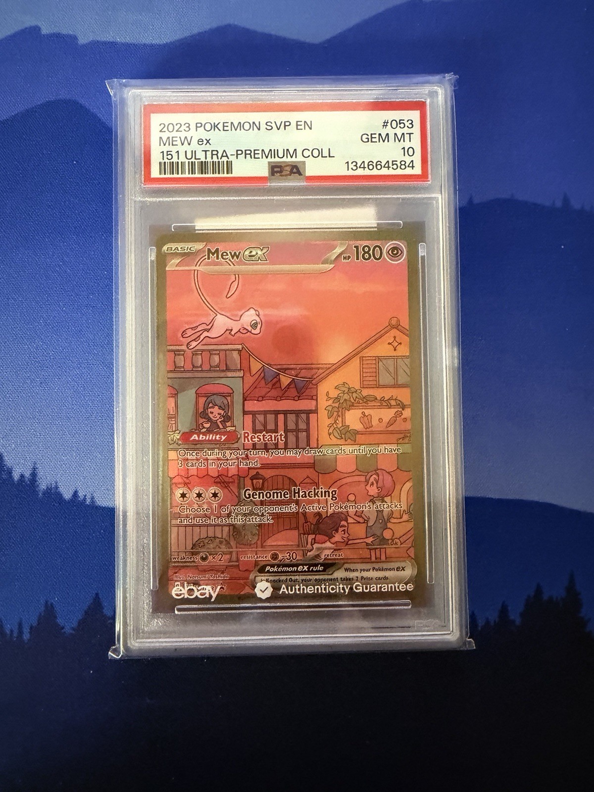 Mew ex 053 Sv: Scarlet & Violet Promo Cards PSA 10