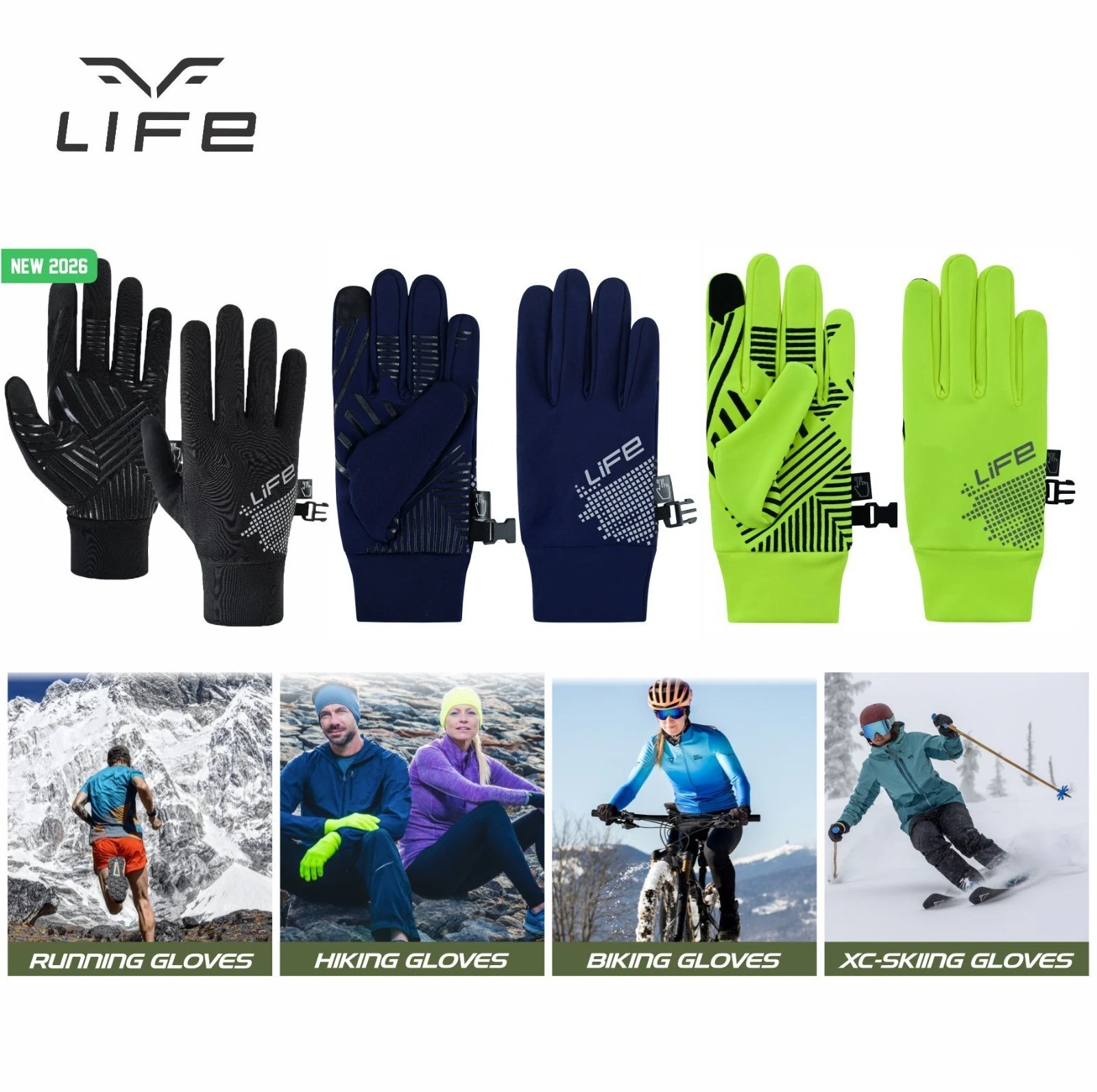 Pack Of 3 Running Cycling Winter Warm Thermal Gloves For Men Women Boys Junior
Opens in a new window
