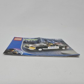 Lego World City Police Squad Car 7030 Instruction Manual Only