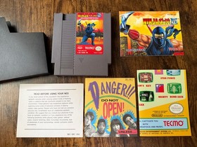oval seal Ninja Gaiden III complete in box nintendo nes 3 factory MINT