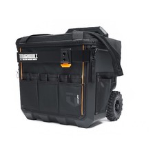 Toughbuilt Massive Mouth Hard Bottom Xl Black Polyester 18 W X 14.5 D X 19.5 L Toughbuilt Massive Mouth Hard Bottom Xl Black Polyester 18 W X 14.5 D X 19.5 L