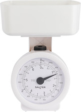 Image of Salter 112 WHWHDR Mechanical Kitchen Scale with Detachable Bowl, 3Kg Capacity