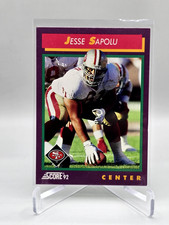 1992 Score - Jesse Sapolu #157