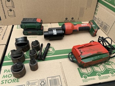 HILTI NPU-100-22 CORDLESS KNOCKOUT PUNCH TOOL 1/2-2'' Dies Made 11/2024 No Case
