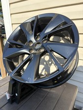 Used 2022-2024 Genesis G70 Rear Wheel Rim 19x8.5J OEM 52914-G9700 black