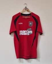 ORIGINAL VINTAGE IPSWICH TOWN AWAY FOOTBALL SHIRT 2008/10 - ADULT MEDIUM 