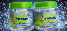 XTREME Professional Hair Gel Clear 230g Strong Hold 24H No Alcohol 2 Pack