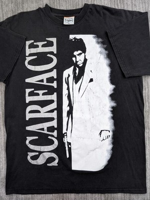 VTG Scarface Al Pacino Tony Montana Shirt XL Hip Hop Rap Money Power Respect