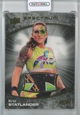 2021 Upper Deck Aew Spectrum Kris Statlander Memorabilla Relic Dark 03/25