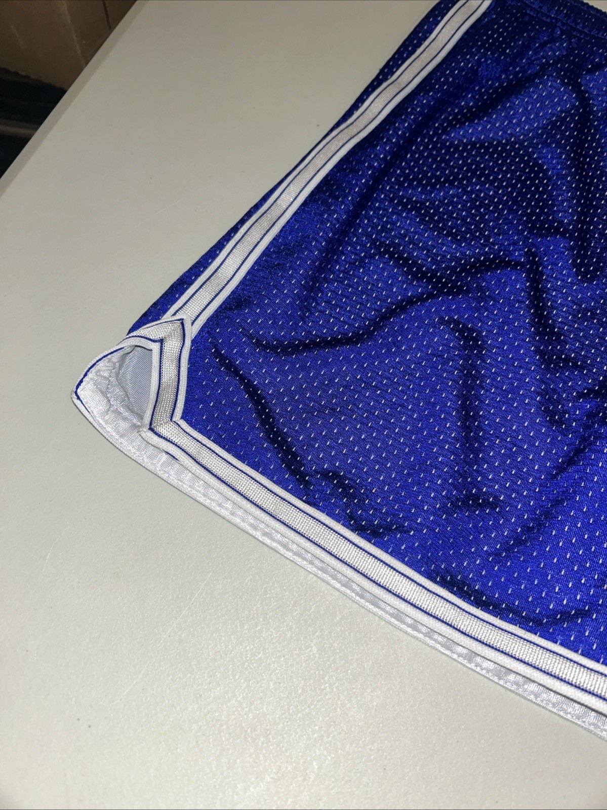 Nike Small Blue Polyester Drawstring Athletic Sho… - image 4