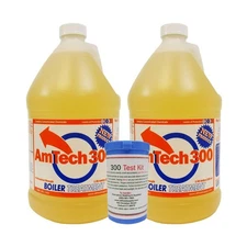Outdoor Wood Boiler Water Treatment Rust Inhibitor- 2 AmTech 300 & Test Kit