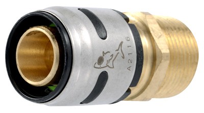 PEX Evopex Male Connector, 3/4 Push x 3/4-In. MPT -K134A